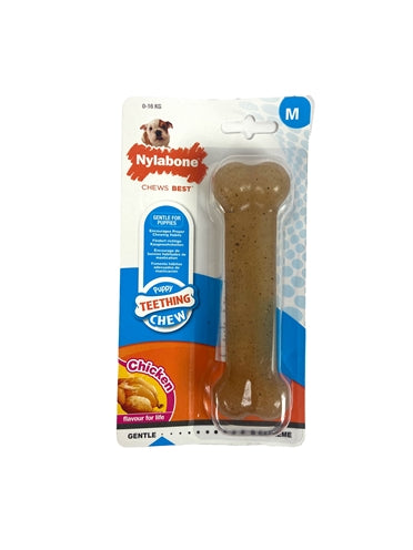 Nylabone puppy chew chicken flavor