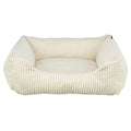 Trixie vital dog bed Jonna angular corduroy cream