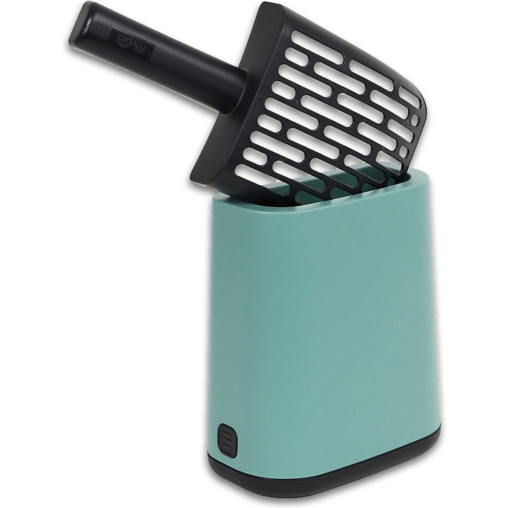 Rotho mypet cleaning set 16.2x9.1x29 cm - litter box - green anthracite