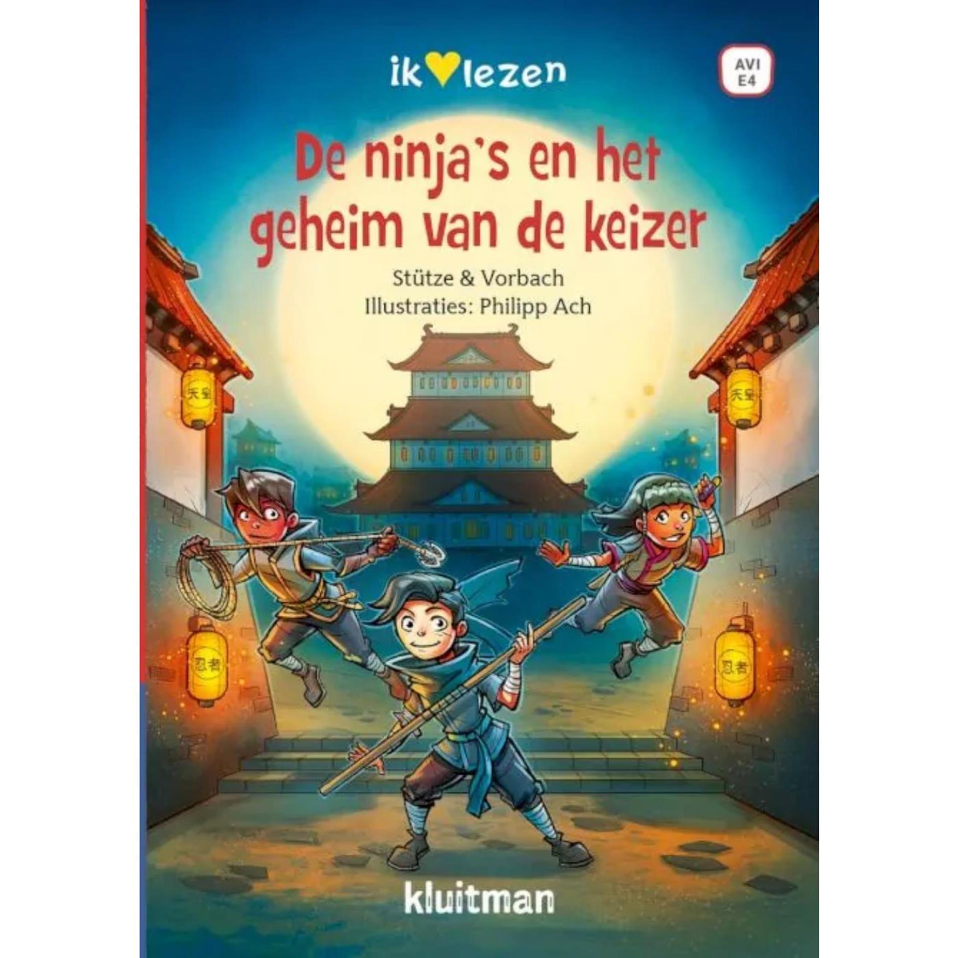 Kluitman the ninjas and the emperor's secret avi e4