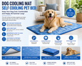 Dog Cooling Mat – Self Cooling Pet Bed