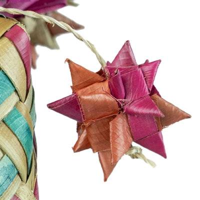 Back Zoo Nature Flower Tower bird toy, 45x7x7 cm, colorful and engaging for pet birds, made by Back Zoo Nature.