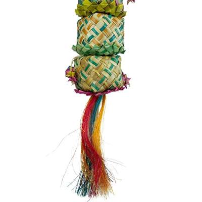 Back Zoo Nature Flower Tower bird toy, 45x7x7 cm, colorful and durable for small to medium birds, provides enrichment and entertainment.
