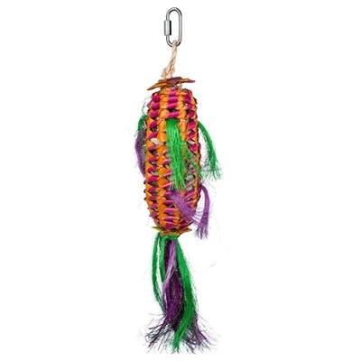 Back Zoo Nature melon pinata bird toy, 35x6x6 cm, colorful and fun chew toy for pet birds.