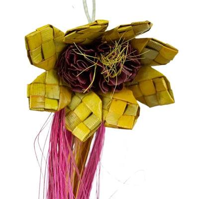 Back Zoo Nature sunflower bird toy, 20x10x4 cm, colorful and natural-looking bird toy for cage enrichment