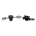CROCI Fright RIP plush tug toy for dogs, 45.5 cm, soft fabric with playful scrunching details for interactive play.