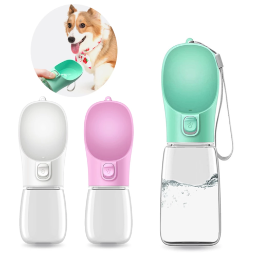 Portable Pet Water Bottle – Travel Dog & Cat Water Dispenser