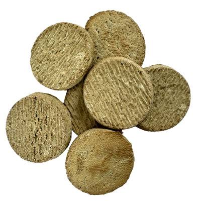 Dog Treatz GODIS KEX round cookies for dogs, 2.5 kg, shown in a clear image with golden-brown, crunchy dog treats.