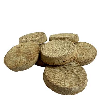 Dog Treatz GODIS KEX round cookies for dogs, 2.5 kg, crunchy treats in a clear image showing the snack's texture.