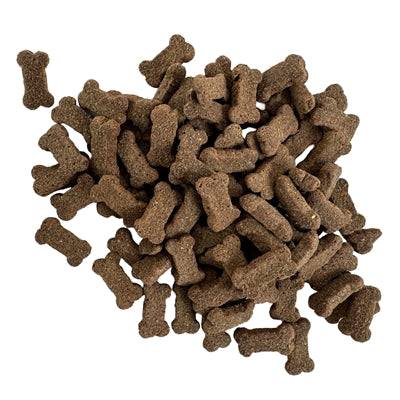 Dog Treatz smoked bone treats, 2.5 kg, crunchy dog snack biscuits in a large bag, ideal for rewarding your dog.