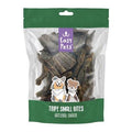 Easypets Torkade Snacks Beef Tripe Small Pieces in 400g bag, dog treat with natural beef tripe for healthy snacking.
