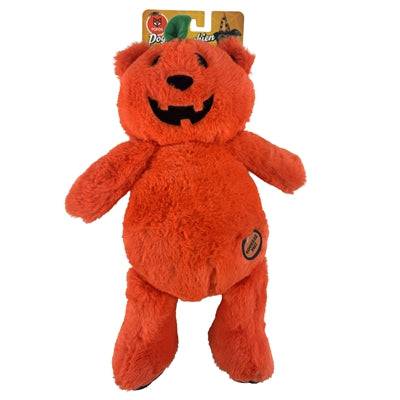 Fofos Halloween pumpkin Björn figure, 43 cm tall, with spooky face and orange color, perfect for Halloween decorations.