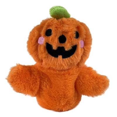 Fofos Halloween swinging pumpkin decoration featuring a spooky orange pumpkin with a black face and hanging design.