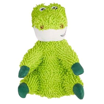 Fofos Tough Dog Alligator toy, durable rubber chew toy for dogs, measuring 18.5x15.5x24.5 cm, by Fofos.