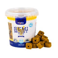 Frigera Semi-Moist Treats Chicken for dogs, 500g MJUKA SNACKS, showing the resealable package with chicken-flavored dog treats.