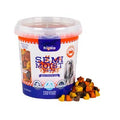 Frigera Soft Treats Mini Hearts Mix for pets in 500g pack, soft snacks with heart-shaped pieces from Frigera brand.
