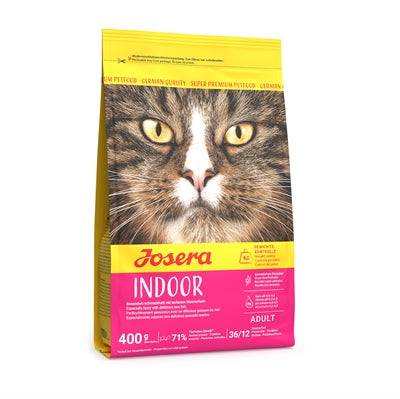Josera Indoor Cat dry cat food in a 2kg bag, premium JOSERA TORRFODER designed for indoor cats