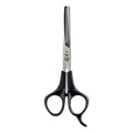 Mikki Double Thinning Scissors for dogs, pet grooming tool with stainless steel blades for pets' fur trimming and thinning.