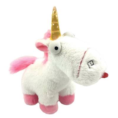 Minions So Fluffy Unicorn plush toy by MINION, white, 19.8 x 7.4 x 15.2 cm, soft and cuddly LEKSAKER.