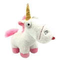 Minions So Fluffy Unicorn plush toy by MINION, white, 19.8 x 7.4 x 15.2 cm, soft and cuddly LEKSAKER.
