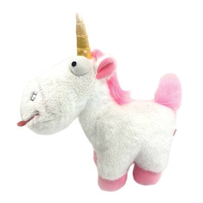 Minions So Fluffy Unicorn plush toy by MINION, white, 19.8 x 7.4 x 15.2 cm, soft and cuddly LEKSAKER.