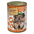 Natural Greatness Veterinary Diet dog wet food for hepatic and cardiac health, 400g can with beef and liver in natural gravy