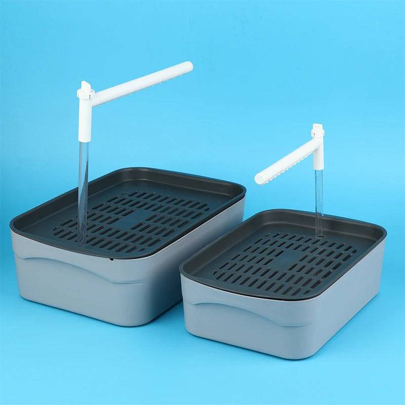 Pawciara automatic parrot bird bath with circulating water, USB-powered fountain for pet birds, outdoor or cage use
