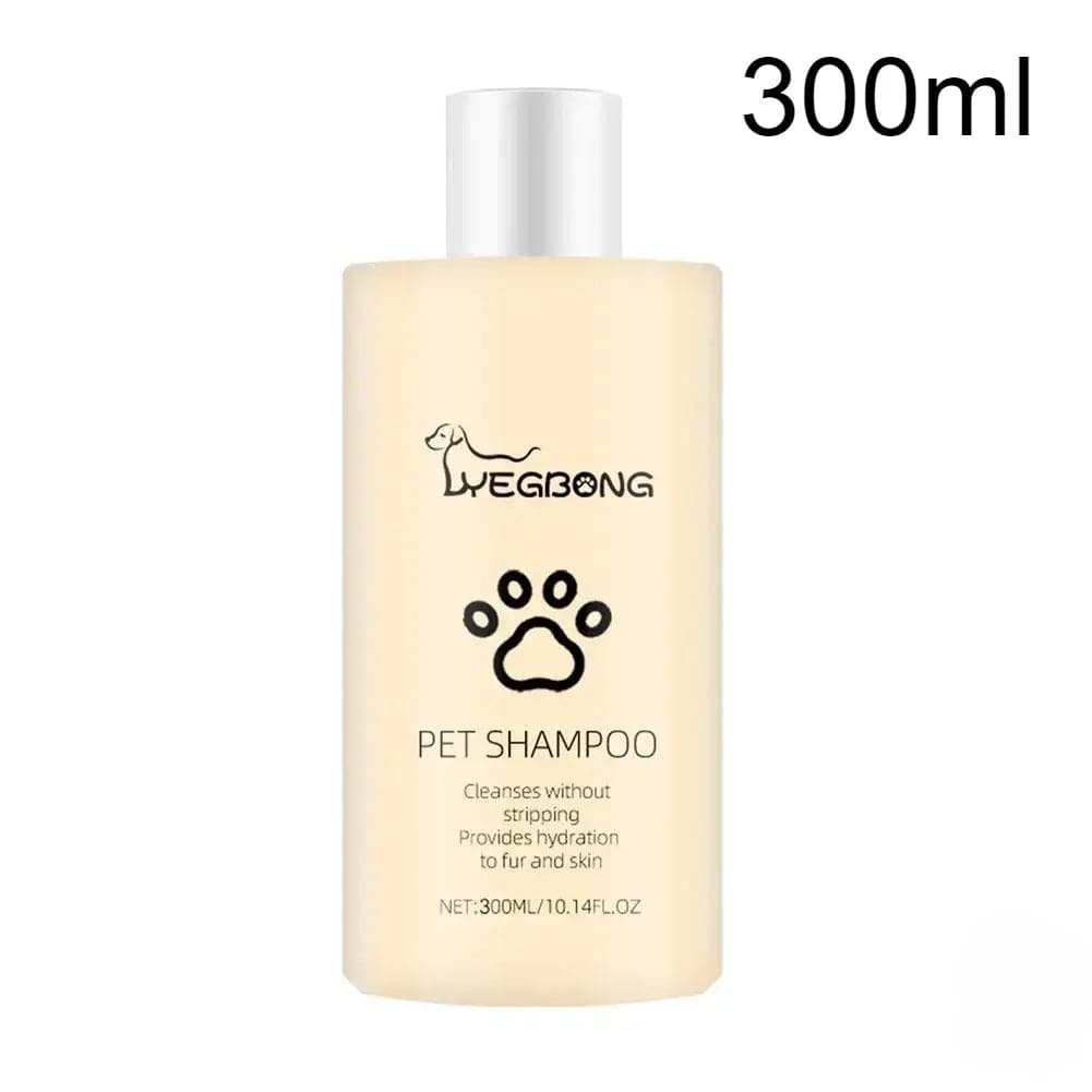 Pawciara Gentle Pet Shampoo for dogs and cats, moisturizing cleanser with softening and odor removal for clean, healthy fur.