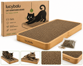 Pawciara cat scratchers with natural sisal surface and embedded catnip for scratching and feline entertainment.