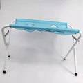 Blue Pawciara pet grooming hammock for bathing and nail care, with anti-scratch design, suitable for small dogs and cats.