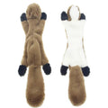 Pawciara squirrel plush dog toy with squeakers, 45cm, durable soft fabric, designed for outdoor play and chewing durability.
