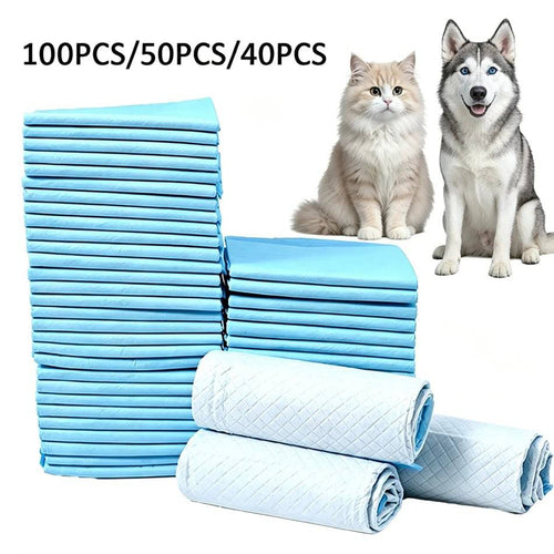 Pawciara absorbent dog and cat pee pads, disposable training pads, 20-pack, soft, dry, and absorbent pet potty training supplies