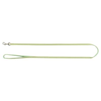 Trixie Velvet Cat Harness with Lead in green, adjustable 28-45 cm, featuring a soft velvet material for comfortable feline control.