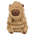 Brown Trixie Capybara plush toy, a soft LEKSAKER by TRIXIE, shown in a realistic, cuddly design perfect for children.