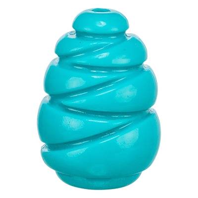 Trixie Jumper Kegel super strong TPR LEKSAKER in petrol color, compact size for strength and durability.