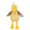 Trixie Plush Bird Toy in yellow, 38 cm, soft and colorful feathered toy for small pets, by TRIXIE.