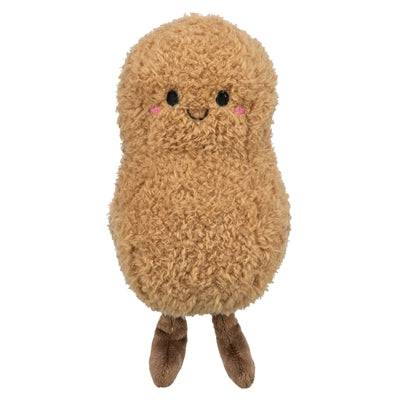Trixie XXL peanut plush toy for cats with American catnip, 20 cm, soft fabric, designed for playful feline entertainment