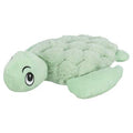 Green Trixie Turtle Plush Toy, 27 cm, soft and cuddly LEKSAKER for kids, with detailed turtle features and bright colors.