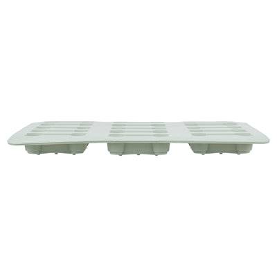 Trixie silicone baking mat for pet treats in bone shape, grey, 24x29 cm, non-stick, BPA-free pet treat baking accessory.