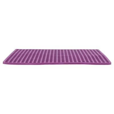 Trixie silicone baking mat for pet treats, purple, 38x28 cm, BPA-free, ideal for baking and treating pets.