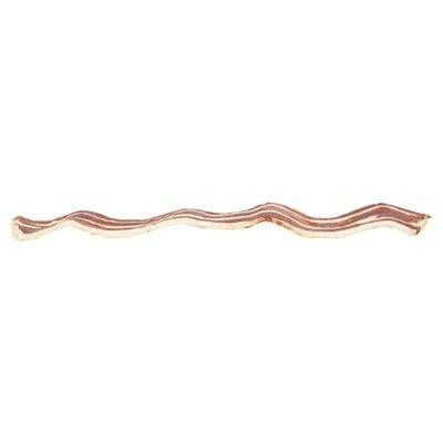 Trixie Premio Bacon Strips with Duck Breast and Beef, 80g, Tugg snack for dogs, showing bacon strips with duck and beef pieces