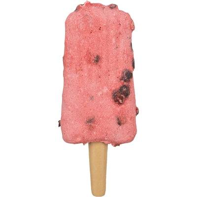 Trixie Ice Pop Red for dogs, 55g, summer treat with a red color, featuring a dog-friendly frozen snack on a stick