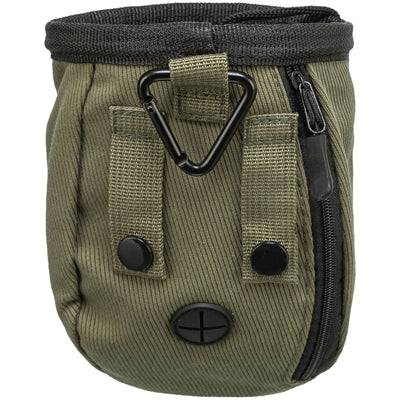 Trixie UTOMHUS polyester treat bag in assorted colors, 13x13x15 cm, ideal for storing pet treats and accessories.