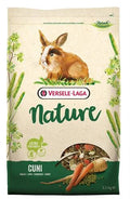Versele-Laga Nature Cuni rabbit feed in 2.3 kg bag, natural pelleted rabbit food from Versele-Laga brand.