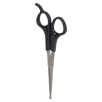 Zolux Anah Straight Grooming Scissors 17 cm for pets, featuring KAMMAR/BORSTAR blades, with a sleek design and ergonomic handle.