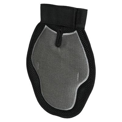 Zolux Anah 2-in-1 grooming glove for pets, TPR and polyester, with adjustable design, measuring 17.5x2x23.5 cm.