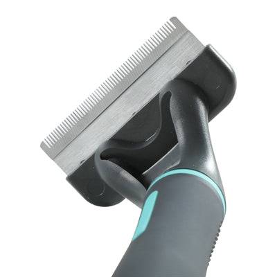 Zolux Anah Carding Super Brush Black and Blue, KAMMAR/BORSTAR, with 5x2.5x15 cm bristles for grooming pets.