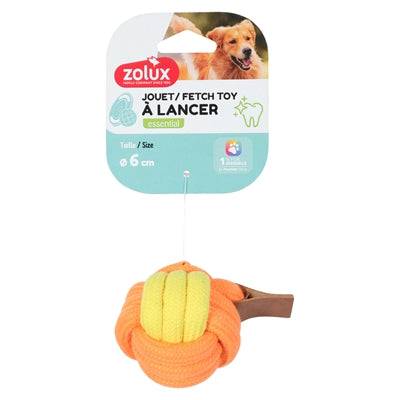 Zolux Twist Ball toy for pets, 7x7x7 cm, colorful assorted lekseker ball designed for fun and play.