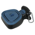 Zolux blue waste scoop with 15 bags for toilet articles, measuring 13.5x10.5x5 cm, made of durable plastic.